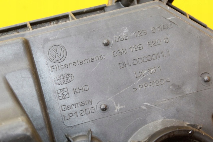 CHÂSSIS FILTRE AIR GOLF IV 1.4 B 036129611AM