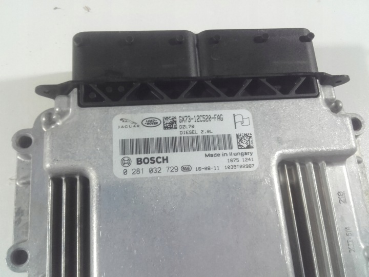 JAGUAR XF X260 2.0 16R ORDINATEUR MODULE MOTEUR GX73-12C520-FAG