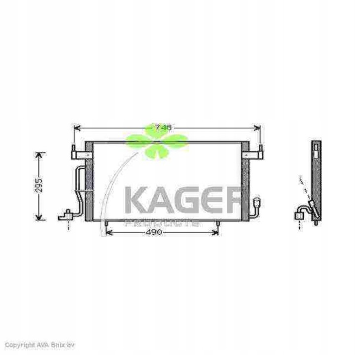 RADIATEUR CLIMATISEUR CITROEN XSARA BERLINGO PARTENAIRE