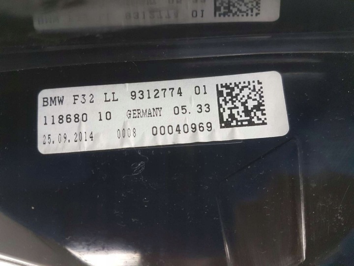 BMW F30 F32 F36 MONITEUR HUD HEAD UP 9312774