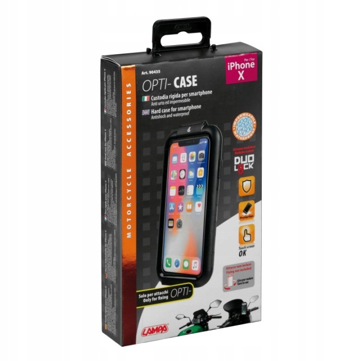 PHARE 90435 OPTI CASE, HARD CASE FOR SMARTPHONE-IPHONE X TRANSPARENT