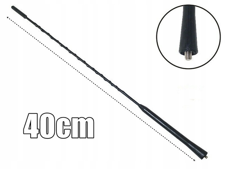 ANTENA MÁSTIL ROVER 25 45 200 214 216 416 M5 5MM 