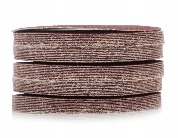 50X KRAZKI SCIERNE 125 SAMOPRZYLEPNE SUR VELCRO 60
