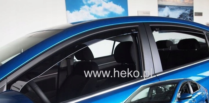 VW POLO 5 V (GEN.) 2009-2017R DEFLECTORES DE PUERTA HEKO 