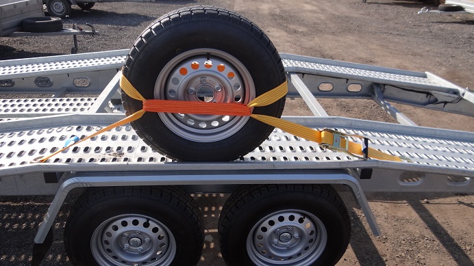 COURROIES TRANSPORT 3M/5T EN SOIE VERS PORTE-AUTOS COURROIE