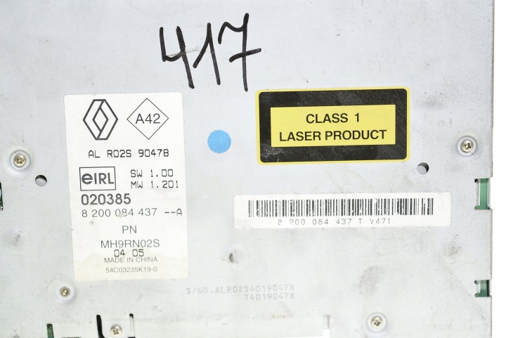 CHANGEUR CD MEGANE II 8200084437A 8200084437T