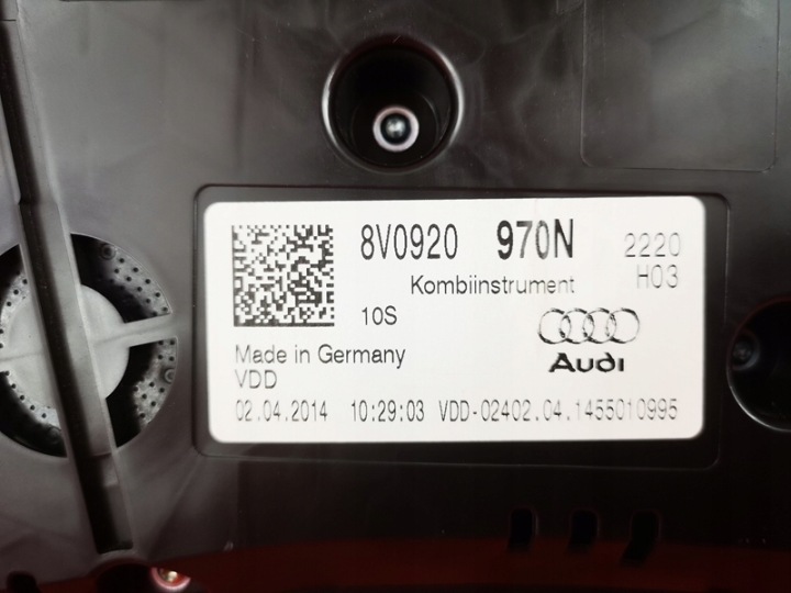 AUDI A3 8V TDI COMPTEUR DSG 8V0920970N UK