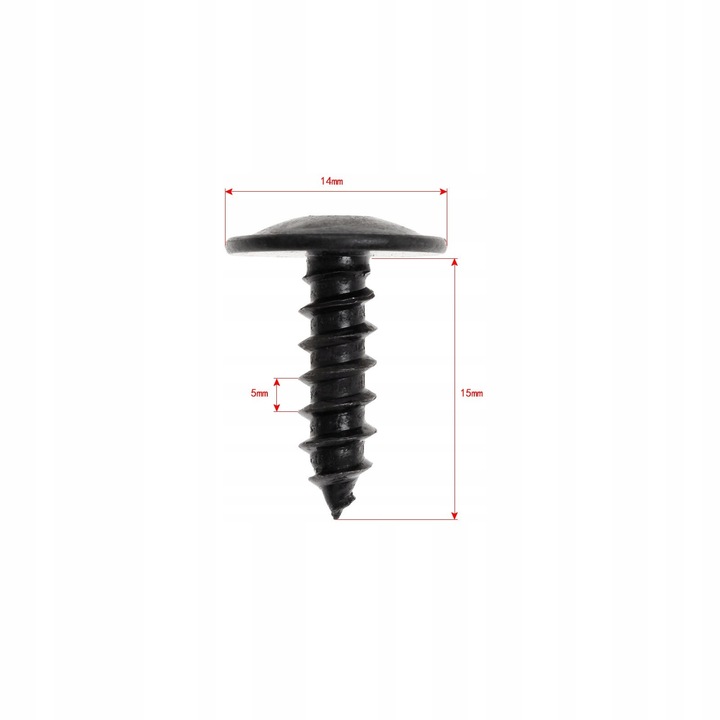 PERNO TORNILLO TORX DE PARAGOLPES CUBREPASOS VW AUDI 10 PIEZAS 