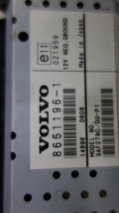 VOLVO C30 S40 V50 V70 NAVIGATION COMPLÈTE