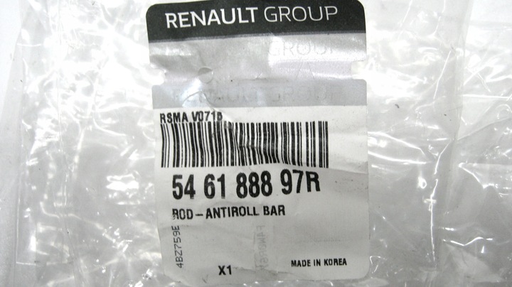 ORIGINAL CONECTOR ESTABILIZADOR PARTE DELANTERA RENAULT CON 546188897R 