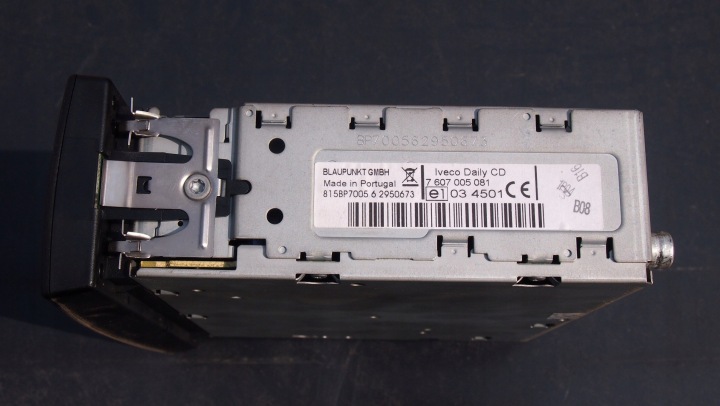 RADIO CD IVECO DUCATO 06-11 BLAUPUNKT CODE ORIGINAL