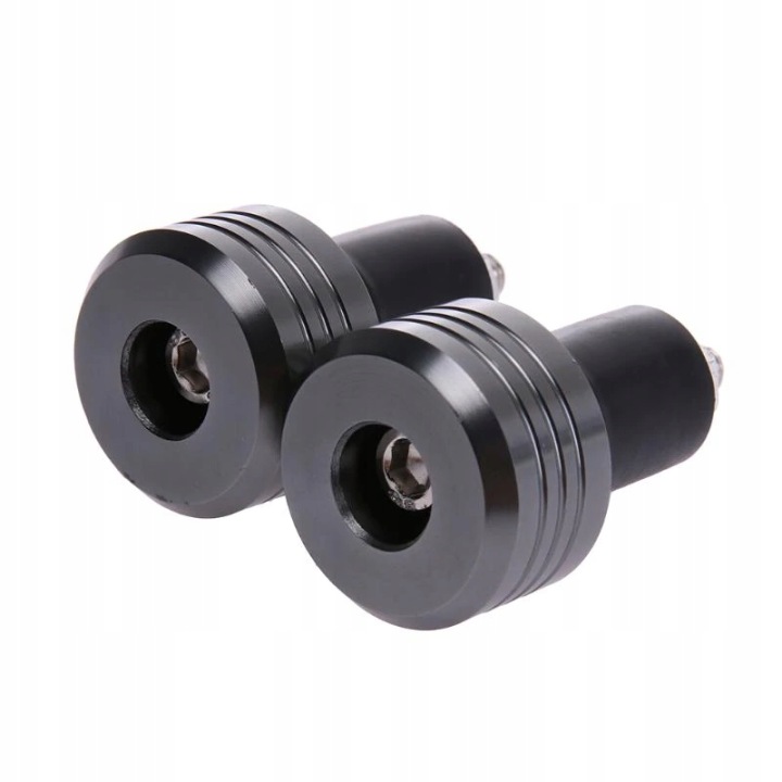 EMBOUTS CIEZARKI CAOUTCHOUC MOTOCYCLETTE MOTEUR RYFLOWANE BOUCHONS 22MM 2PCS