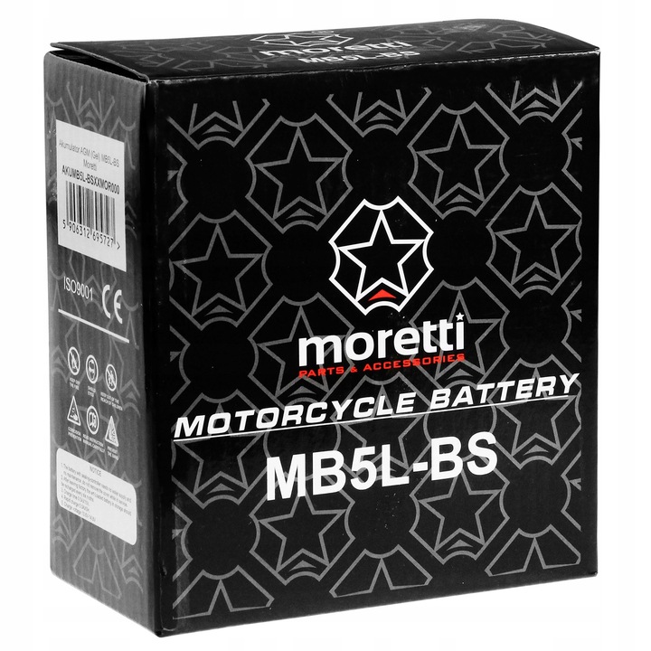 BATERÍA ZELOWY AGM GEL MB5L-BS YB5L-BS 12N5-3B 5AH JUNAK MOTOROWER POTENTE 