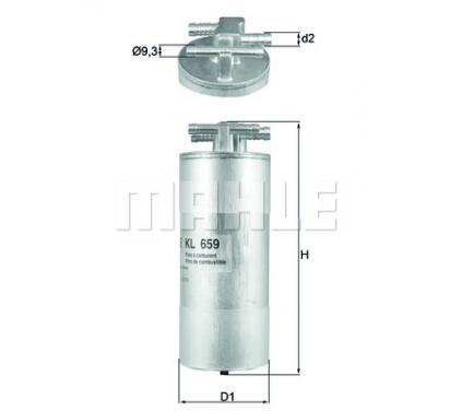 FILTRE CARBURANTS KL659