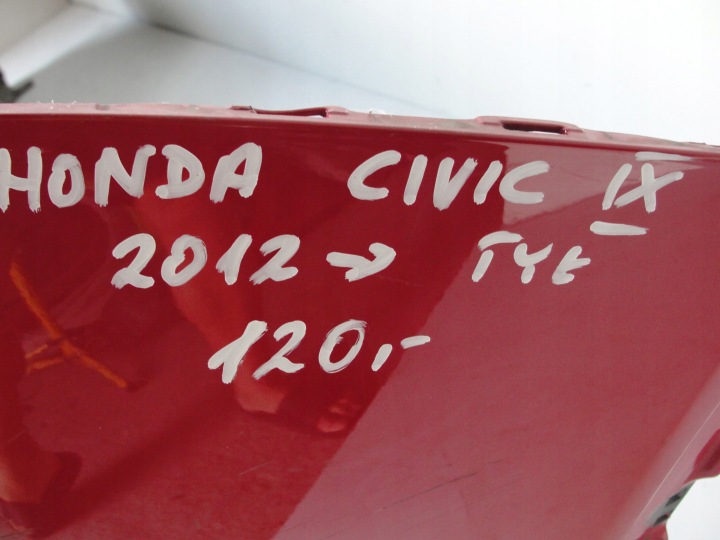 PARE-CHOCS ARRIÈRE ARRIÈRE HONDA CIVIC IX 2012-