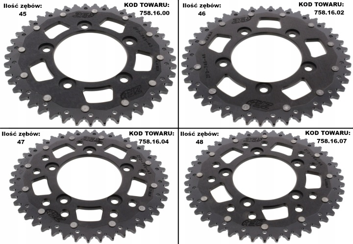 ENGRENAGE ARRIÈRE 520 ZFD 39-48Z DUCATI MONSTER 797