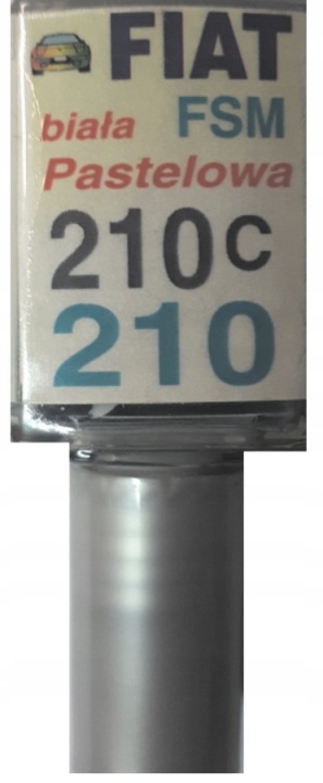 FIAT 934A BIANCO GELATO PEINTURE ZAPRAWKA VERS RYS