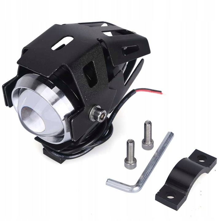 HALOGENAS ŽIBINTAS REFLEKTORIUS LED CREE U5 MOTOCIKLAS MOTOR nuotrauka 13