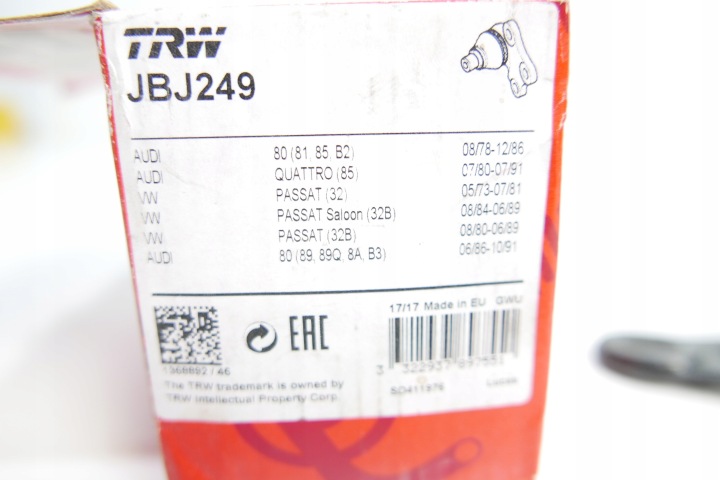 TRW PIVOT BRAS DE SUSPENSION AVANT DROIT AUDI 80 B2 80 B3 90 B2 90 B3 COUPÉ B2