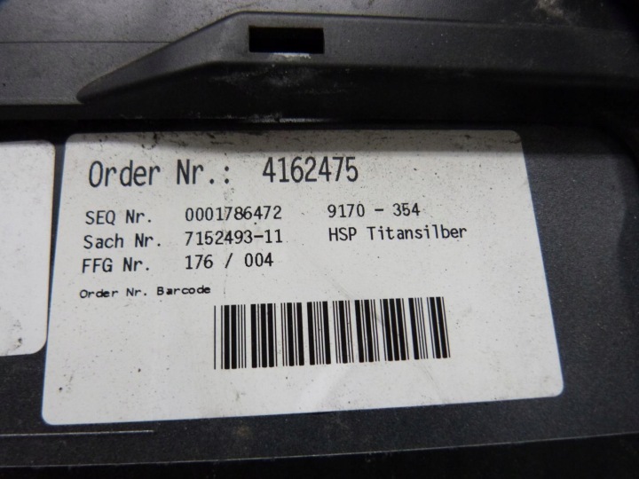BMW 3 E91 UNIVERSEL LIFT CACHE COUVERCLES DE COFFRE COUVERCLES DE COFFRE 354/7