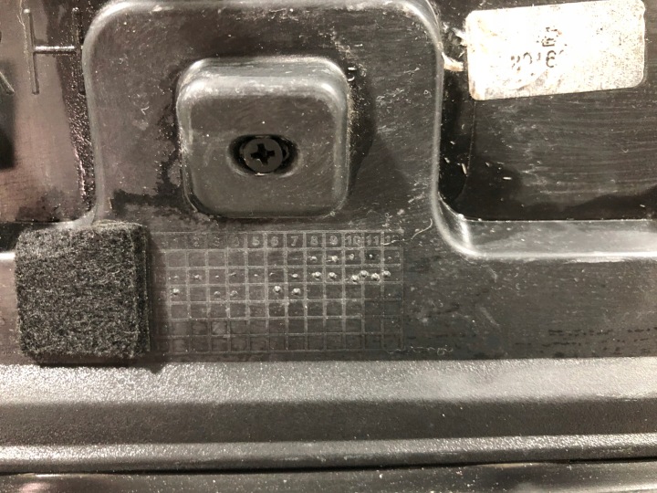 KIA SORENTO III MOULURE PORTES DROIT ARRIÈRE CHROME ORIGINE