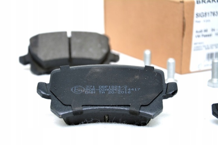 DISQUES 286MM PLAQUETTES ARRIÈRE VW PASSAT B6 '05-10 1.9TDI
