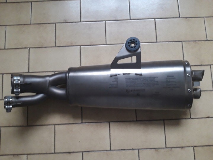 BMW S1000RR K46 AKRAPOVIC SILENCIEUX ÉCHAPPEMENT SPORTIF