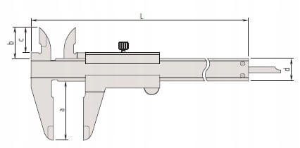 MITUTOYO MIT530-104 ÉTRIER DE FREIN VERNIER, GAMME 0 MM-150 MM/0-6 ÉTRIERS