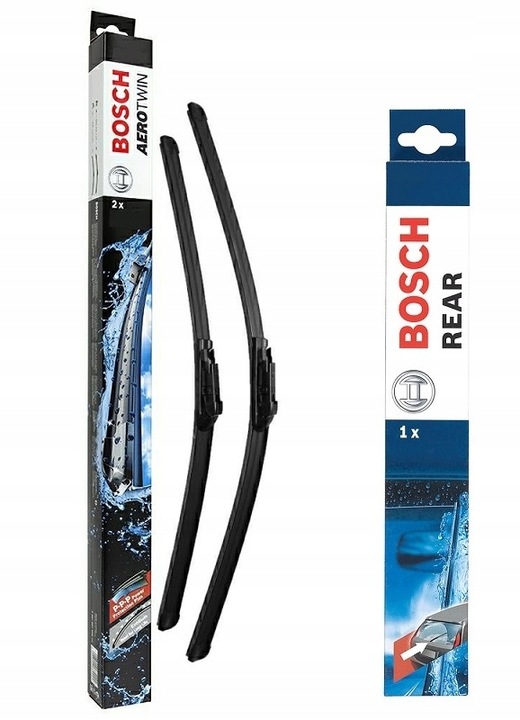 BALAI D'ESSUIE-GLACE BOSCH VW FOX AVANT + ARRIÈRE photo 1 - milautoparts-fr.ukrlive.com