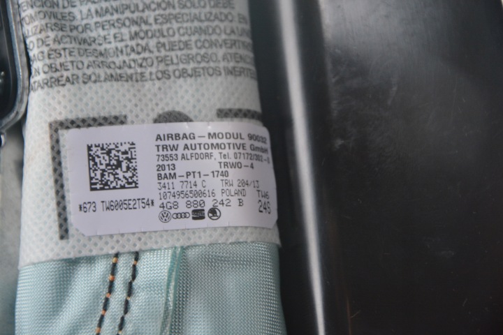 AIRBAG COUSSIN AUDI A6 C7 4G8880241B 4G8880242B