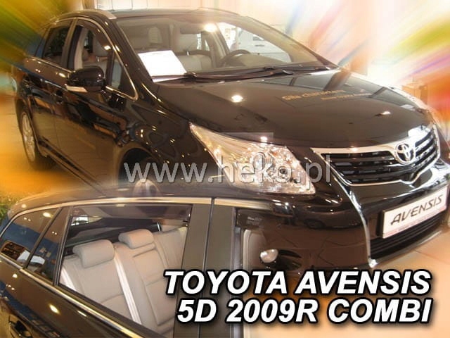 DEFLECTORES VENTANAS TOYOTA AVENSIS T27 5D 2009- UNIVERSAL DELANTEROS+TRASEROS 