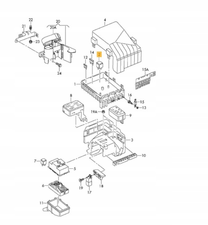 RELAIS MULTIFONCTIONNEL BORSEHUNG B17820