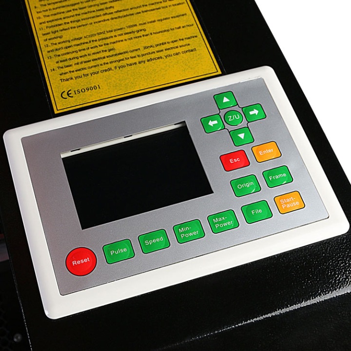 PLOTER LASEROWY CO2 80W OPTIQUE USA ADDITIFS 70X50