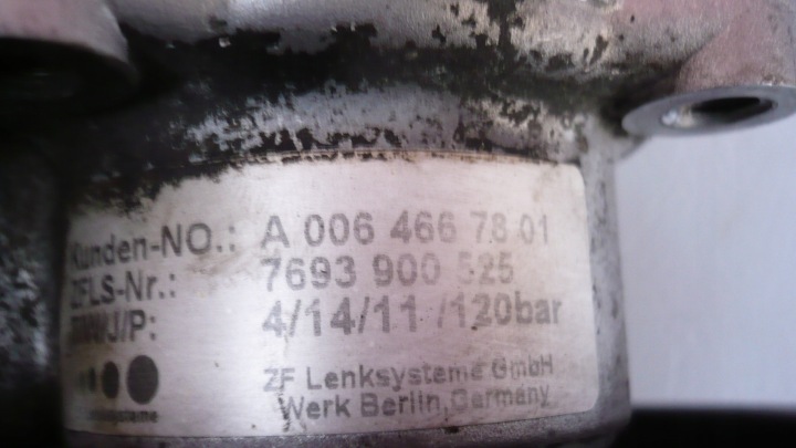 POMPE AMPLIFICATEUR A006466780 SPRINTER 906 907