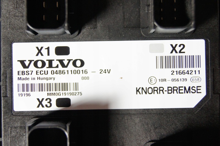 21664211 VOLVO FH 4 RENAULT RANGE T MODULE EBS7 ECU 21664211
