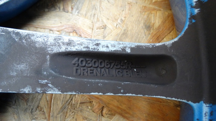 RENAULT CLIO IV DISC 17 INTEGRAL 403006755R ORIGINAL photo 8 - milautoparts-fr.ukrlive.com