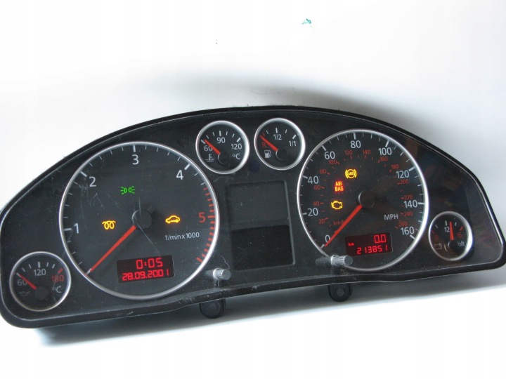 COMPTEUR TABLEAU DE BORD AUDI A6 TDI 99- JAEGER 4B0920950J
