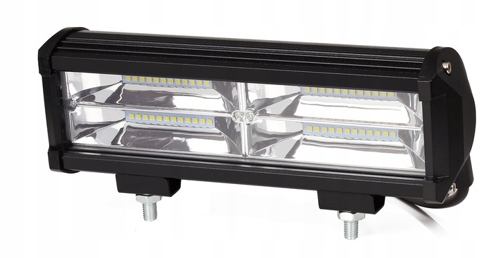 DIODO LUMINOSO LED 144W HALÓGENO ANTINIEBLA FARO EN FUNCIONAMIENTO 12V 24V RESTYLING 