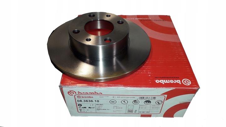 BREMBO DISCO DE FRENADO PARTE DELANTERA FSO POLONEZ 125P 