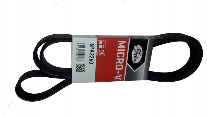 COURROIE MULTICANAL 6PK2260