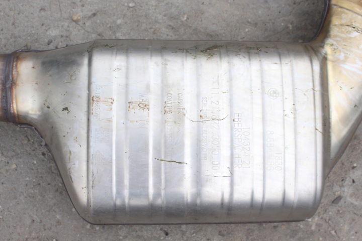 SILENCIEUX ÉCHAPPEMENT CATALYSEUR 225D 224KM BMW F22 2018