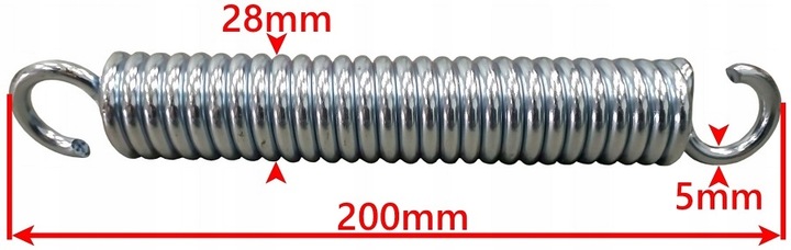 SHOCK-ABSORBER HYDR. ROZSIEWACZ PISTON 20 SKOK 86+SPREZYNA 