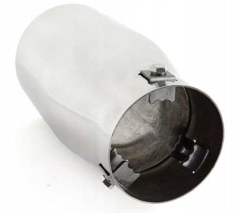 EMBOUT SUR SILENCIEUX REVÊTEMENT ÉCHAPPEMENT SILENCIEUX CHROME ACIER INOXYDABLE MT 018