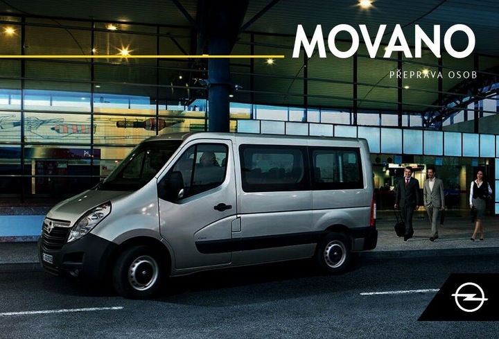 OPEL MOVANO UNIVERSAL I BUS PROSPEKT M. 2018 12 2017 