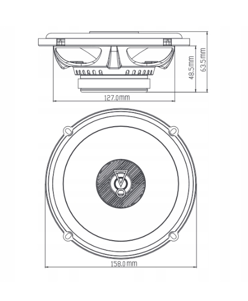 JBL 627 ALTAVOCES VW POLO LUPO SCIROCCO TIGUAN TOURAN TRNASPORTER T5 T6 