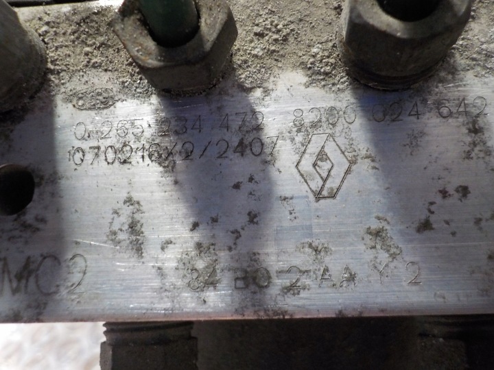 SCENIC II LIFT 1.6 POMPE ABS DE FREIN 0265234472