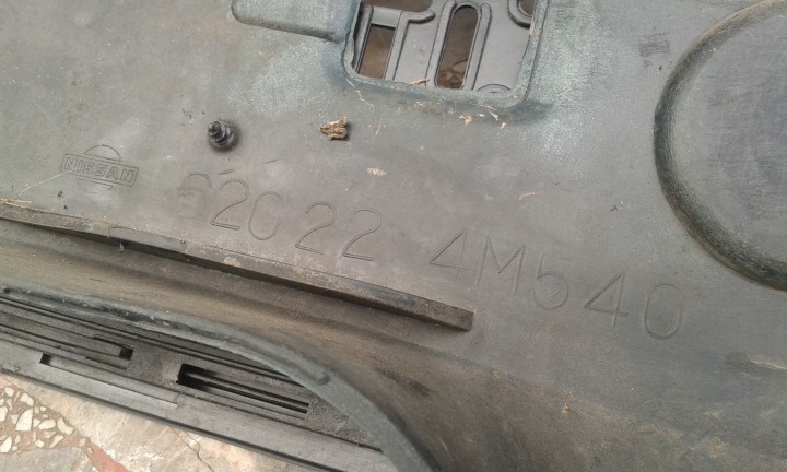 PARE-CHOCS AVANT NISSAN ALMERA N16 00-02 62022-4M540
