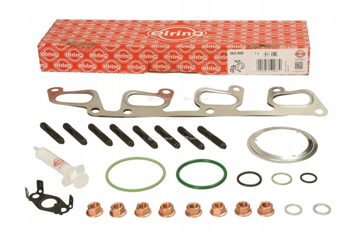 DD7D78 ELRING KIT MONTAGE TURBOCOMPRESSEURS AVEC JOINTS D'ÉTANCHÉITÉ CONVIENT VERS BM