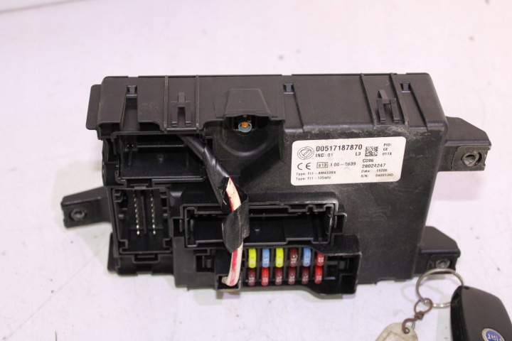 KIT DE DÉMARRAGE ORDINATEUR FUSIBLE FIAT G. PUNTO 1,3