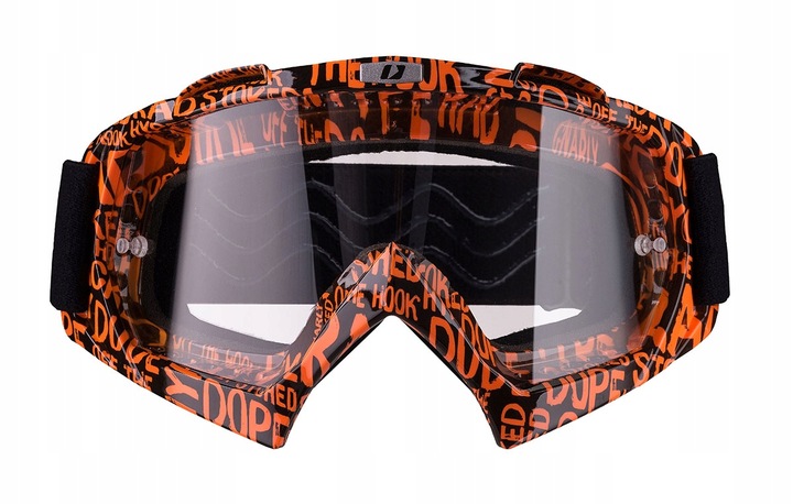 GAFAS IMX MUD GRAPHIC ORANGE/BLACK - VENTANAS LIMPIO 